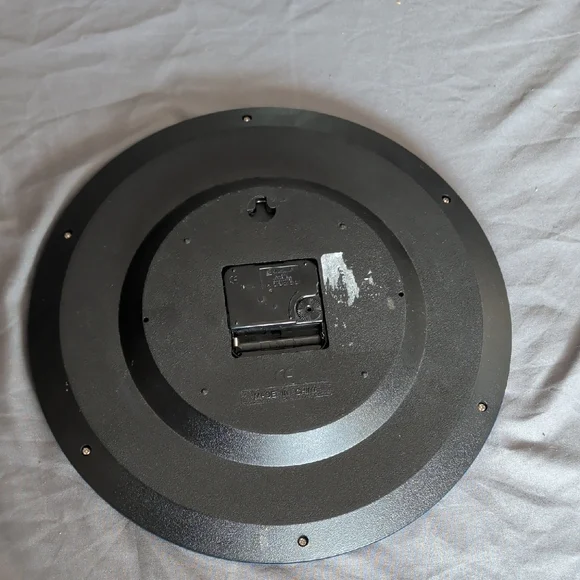 Rosie-Inspired 'We Can Do It' Wall Clock - Yellow & Blue - Picture 3 of 3